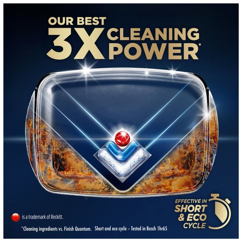 Finish Ultimate Plus All In One Dishwasher Tablets Regular thumbnail 2
