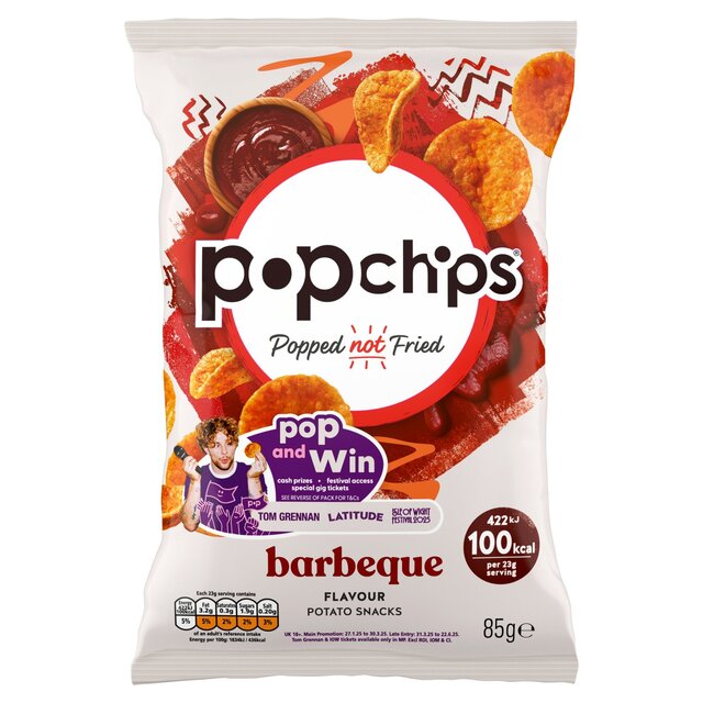 popchips Barbeque Sharing Crisps
