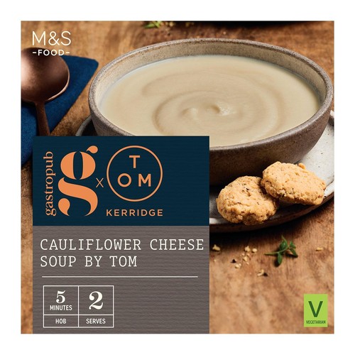 M&S Gastropub Cauliflower Cheese Soup By Tom Kerridge