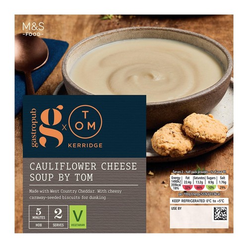 M&S Gastropub Cauliflower Cheese Soup By Tom Kerridge thumbnail 4