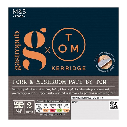 M&S Gastropub Pork & Mushroom Pate By Tom Kerridge thumbnail 3
