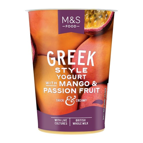 M&S Greek Style Yogurt Layered with Mango & Passion Fruit thumbnail 2