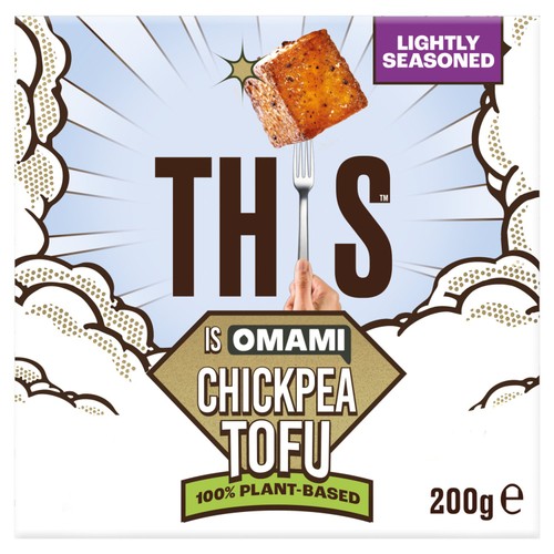 THIS Is Lightly Seasoned Chickpea Tofu