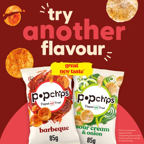 popchips Sea Salt Sharing Crisps thumbnail 2