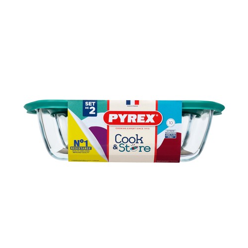 Pyrex Cook & Store Set Green thumbnail 2