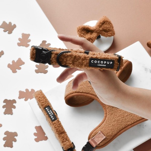 Cocopup London Teddy Paddington Dog Collar Extra Small thumbnail 2