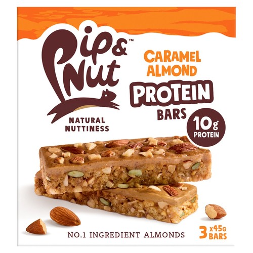 Pip & Nut Protein Caramel Almond Bars