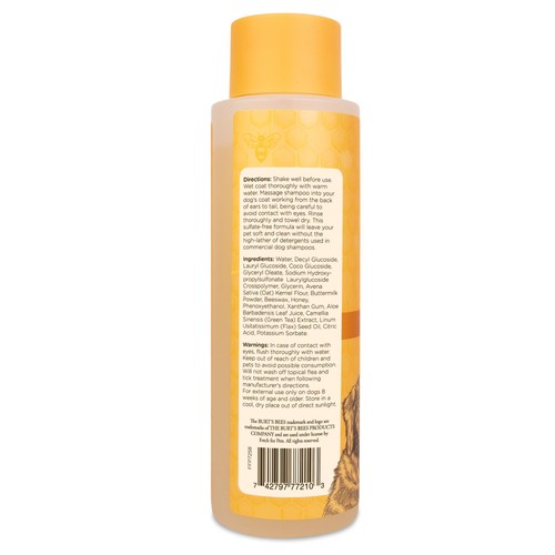 Burt's Bees Oatmeal Shampoo for Dogs thumbnail 2