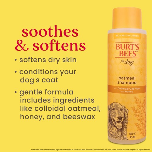 Burt's Bees Oatmeal Shampoo for Dogs thumbnail 3