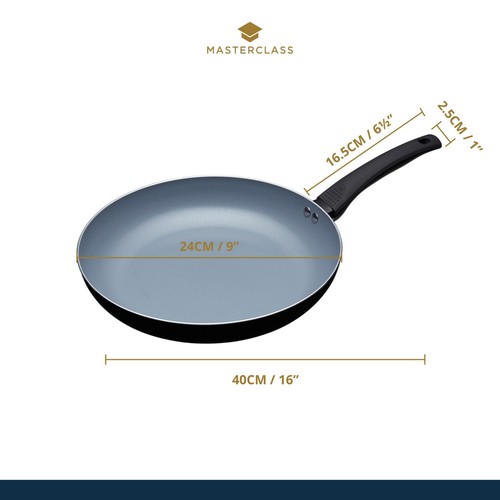 MasterClass Ceramic Non-Stick Eco Frying Pan 30cm thumbnail 2