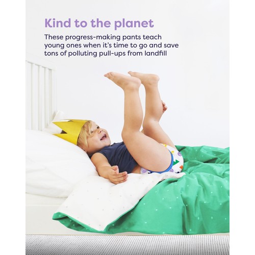 Bambino Mio, Reusable Potty Training Pants, 3 Pack, BOLD, 2-3 years thumbnail 7