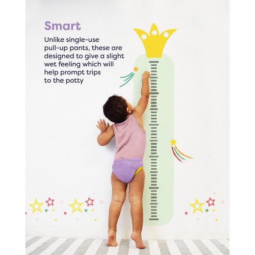 Bambino Mio, Reusable Potty Training Pants, 3 Pack, BOLD, 2-3 years thumbnail 9
