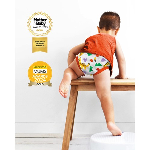 Bambino Mio, Reusable Potty Training Pants, 3 Pack, BOLD, 2-3 years thumbnail 10