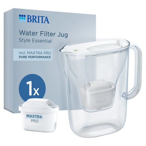 BRITA Style Essential Water Filter Jug White