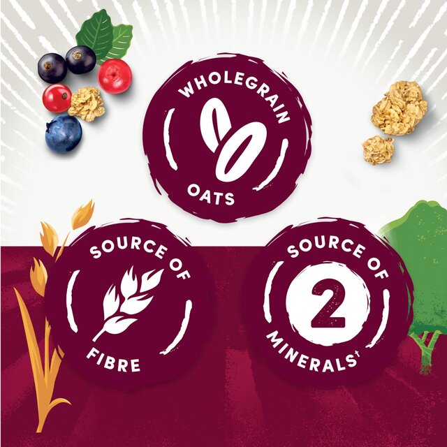 Jordans Country Crisp Mixed Berry Breakfast Cereal thumbnail 3