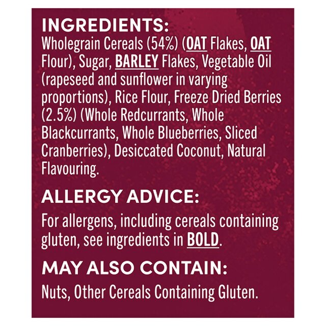 Jordans Country Crisp Mixed Berry Breakfast Cereal thumbnail 5