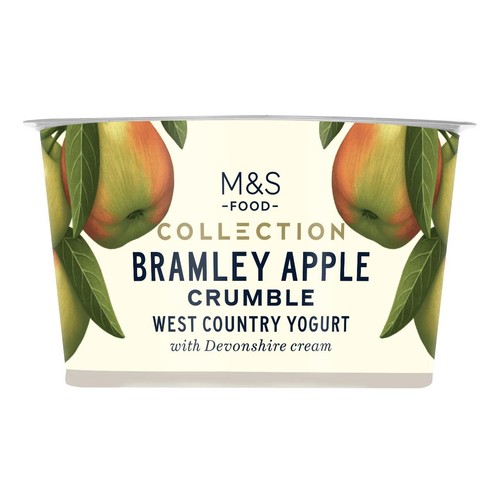 M&S Collection Bramley Apple Crumble West Country Yogurt