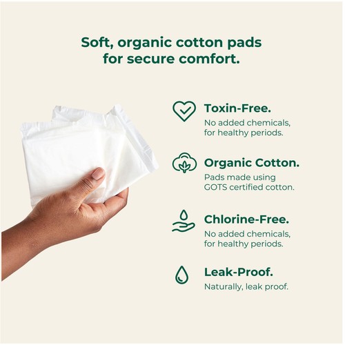 DAME Organic Cotton Pads thumbnail 2