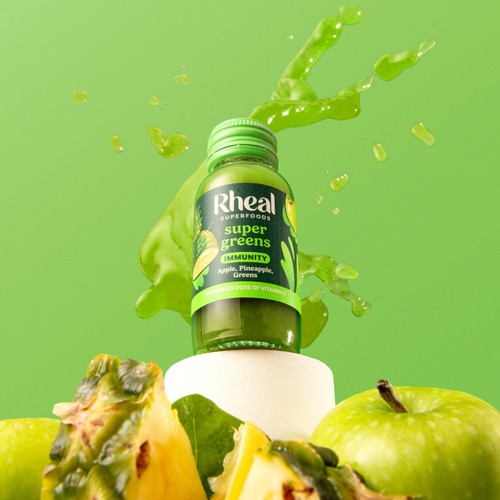 Rheal Superfoods Super Greens Immunity Shot thumbnail 2