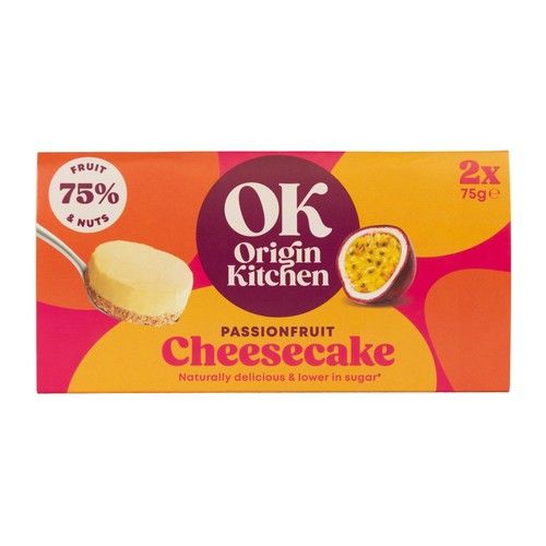 Origin Kitchen Passionfruit Cheesecake