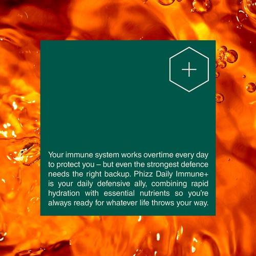 Phizz Daily Immune+ Orange Hydration, Electrolytes & Vitamins Tablets thumbnail 5