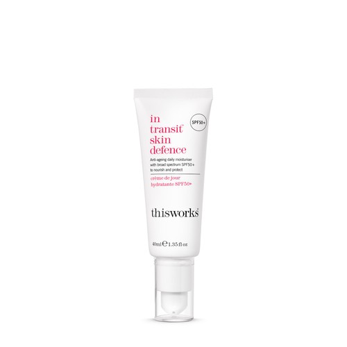 This Works In Transit Skin Defence SPF50+