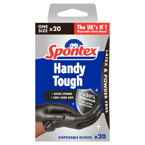 Spontex Handy Tough Disposable Gloves
