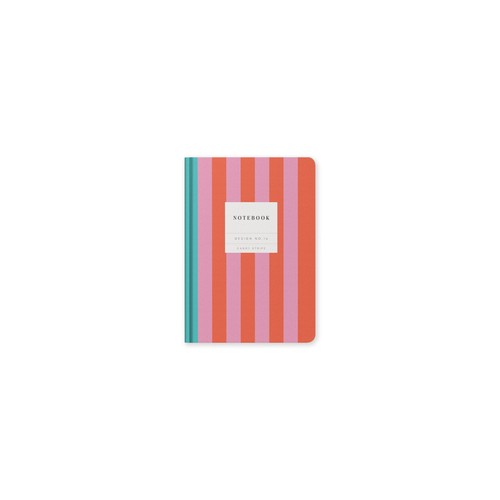 Ohh Deer A5 Hardback Candy Stripe Notebook thumbnail 2