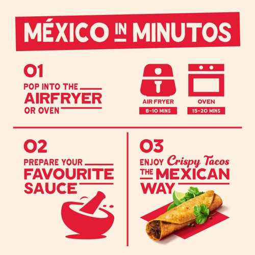 Norteno Mexican 8 Crispy Tacos Beef Birria thumbnail 4