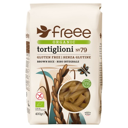 Freee Gluten Free Organic Brown Rice Tortiglioni