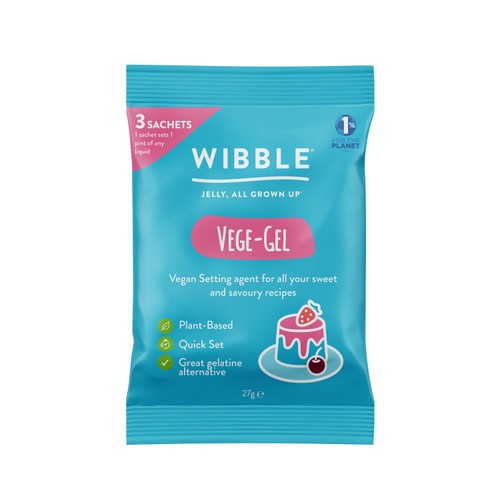 Wibble Vege Gel 3x9g