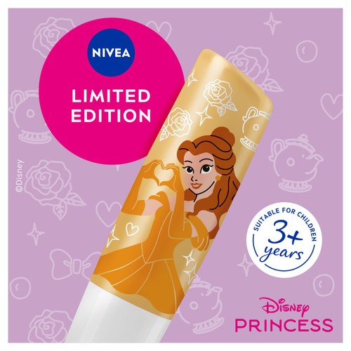 NIVEA Disney Princess Belle Limited Edition Vanilla Cupcake Lip Balm thumbnail 3