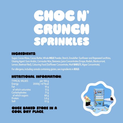 Epic Choc n Crunch Cake Sprinkles thumbnail 4