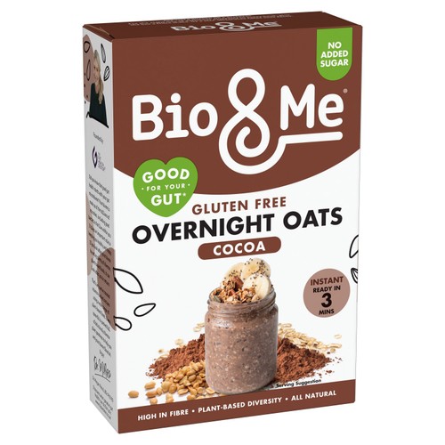 Bio&Me Gluten Free Cocoa Overnight Oats thumbnail 2