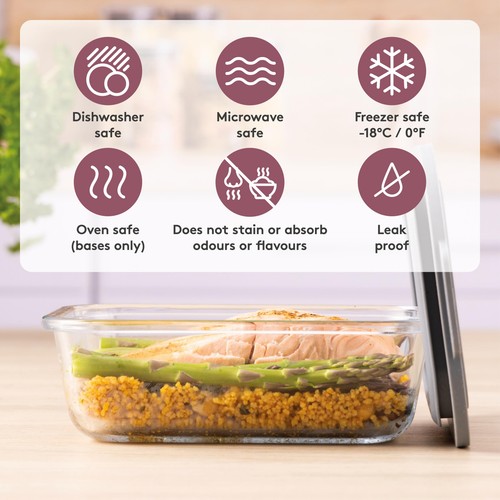 Kilner Fresh Storage Rectangle 0.63 Litre thumbnail 9