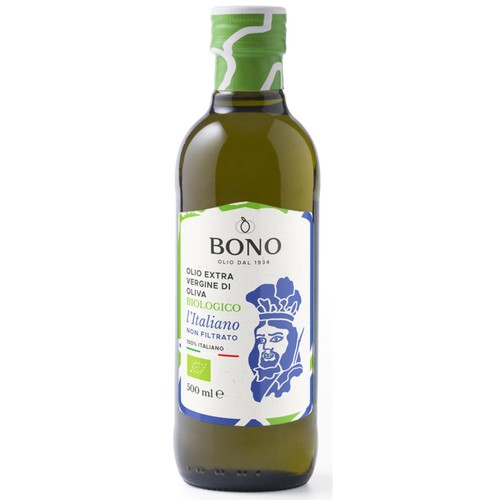 Bono Unfiltered Organic Italian Extra Virgin Olive Oil