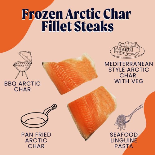 The Fish Society Arctic Char Fillet Steaks thumbnail 5