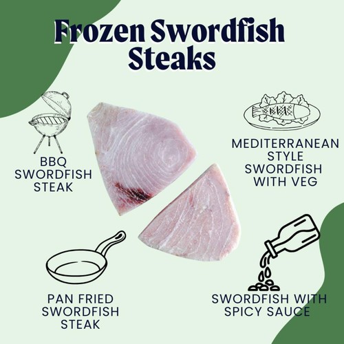 The Fish Society Wild Swordfish Steaks thumbnail 4