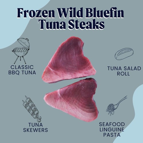 The Fish Society Wild Bluefin Tuna steaks thumbnail 5