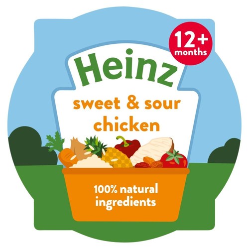 Heinz Sweet & Sour Chicken Baby Food Tray 1+ Year thumbnail 2