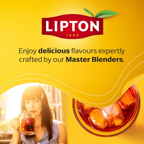 Lipton Fruit Tea Lemon & Ginger Refresh Tea Bags thumbnail 7