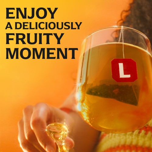 Lipton Fruit Tea Peach Paradise Tea Bags thumbnail 9
