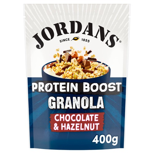 Jordans Protein Boost Chocolate & Hazelnut Granola