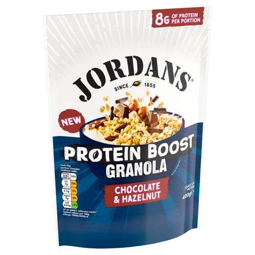 Jordans Protein Boost Chocolate & Hazelnut Granola thumbnail 3