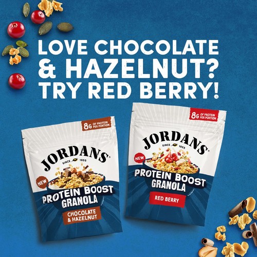 Jordans Protein Boost Chocolate & Hazelnut Granola thumbnail 5