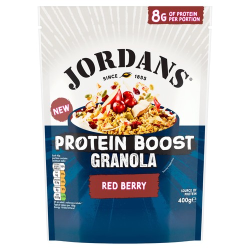 Jordans Protein Boost Red Berry Granola thumbnail 2
