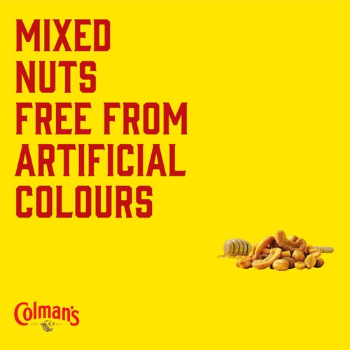 Colmans Honey & Mustard Flavoured Peanuts & Cashews thumbnail 3