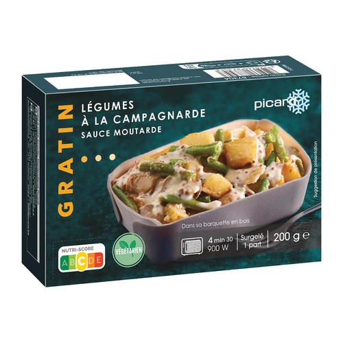 Picard - Country -Style Vegetable Gratin With Mustard Sauce