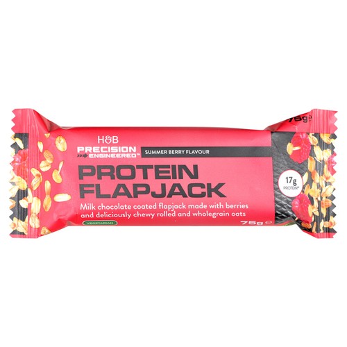 H&B Precision Engineered Protein Flapjack Summer Berry