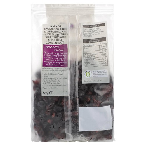 Holland & Barrett Cranberry & Blueberry Mix thumbnail 2